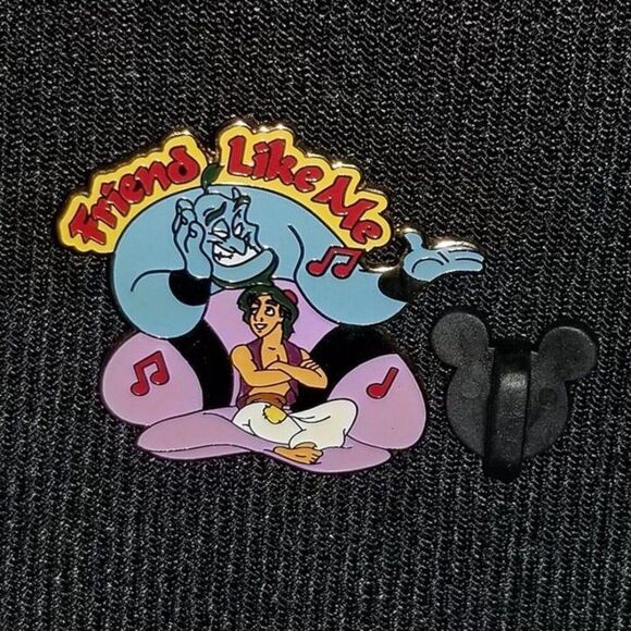Disney Pin Aladdin Genie Friend Like Me 17699 Magical Musical Moments 2002 Vtg - Picture 1 of 9